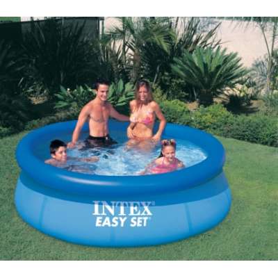 High quality blue /white well-know brand pool intex above ground swimming pool