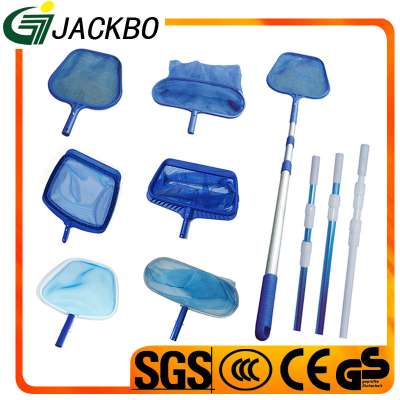 Swimming pool accessories telescopic pole for the leaf raker