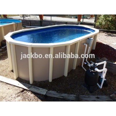 2016 High Quality Swimming Above Ground Pool/ Galvanized Steel Swimming Pool