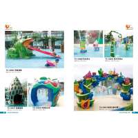 Children Swimming Pool Slide Inflatable PVC With Mesh Cloth Material Water Park Toys