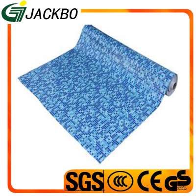 China Newest 1.2mm 1.5mm Thickness Swimming Pool Liner Pvc Material Pool Liner