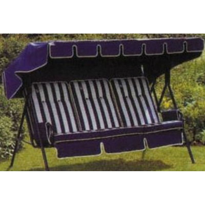 Outdoor Garden Wood And Metal Folding Bench Chair For Sale