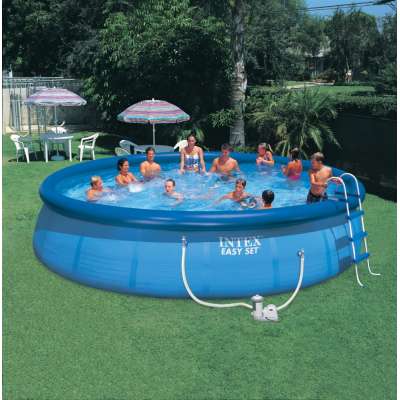 High quality popular pvc pool intex above ground metal frame swimming pool